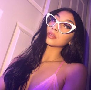 Super Cute Cat Eye Glasses Available In Black